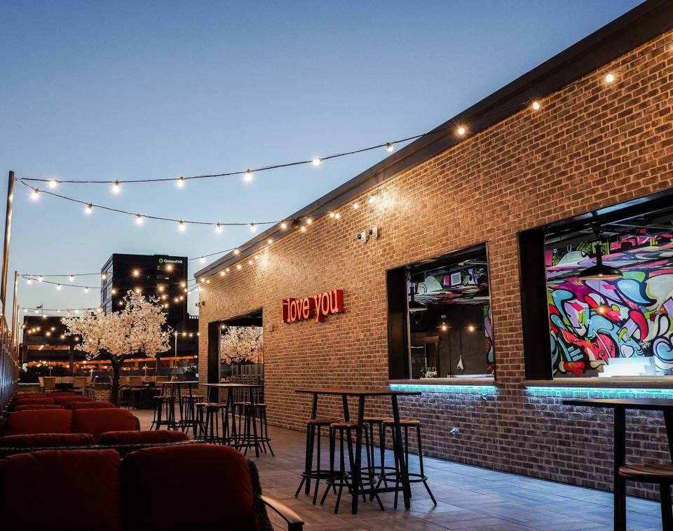 The rooftop patio at PAve opens Aug. 28.