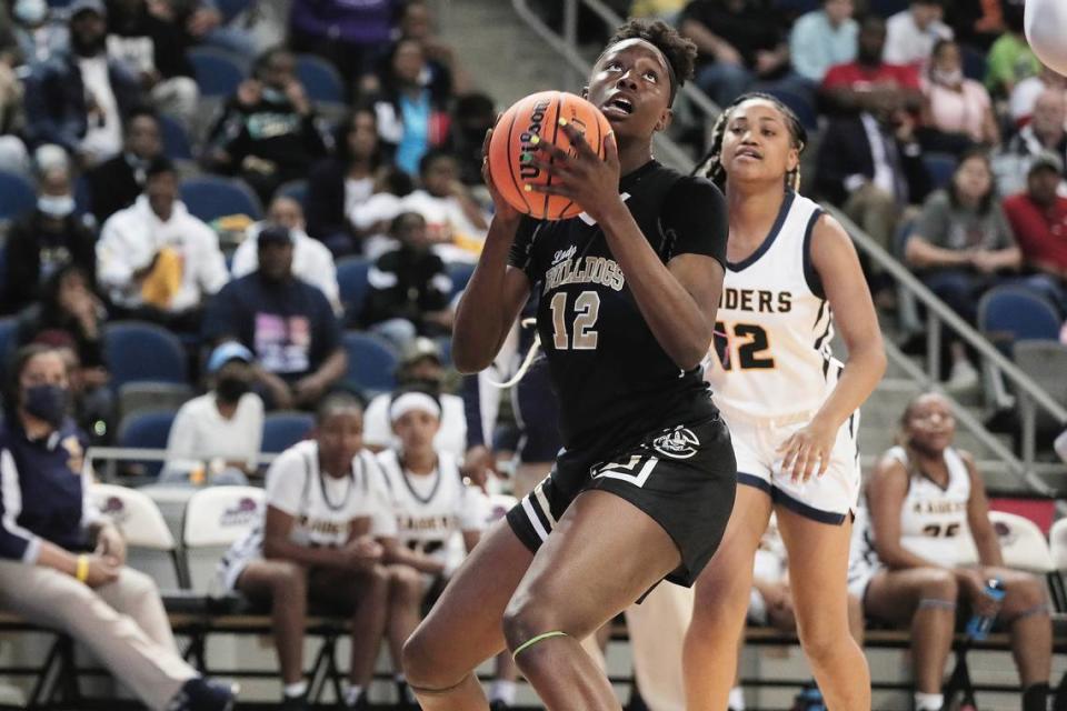The top-ranked girls basketball recruit in the Class of 2024, Joyce Edwards saw her first varsity games as a 7th grader and this year averaged 23.8 points, 12.3 rebounds and 4.2 assists per game.