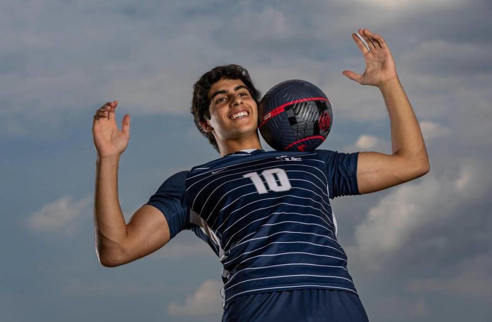 NSU University School’s Rafael Guerra Guimaraes is the Miami Herald’s Class 4A-2A Boys’ Soccer Player of the Year.