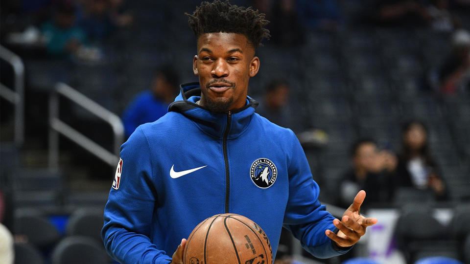 Butler, a 4-time NBA All-Star, is teaming up with Joel Embiid in Philadelphia.
