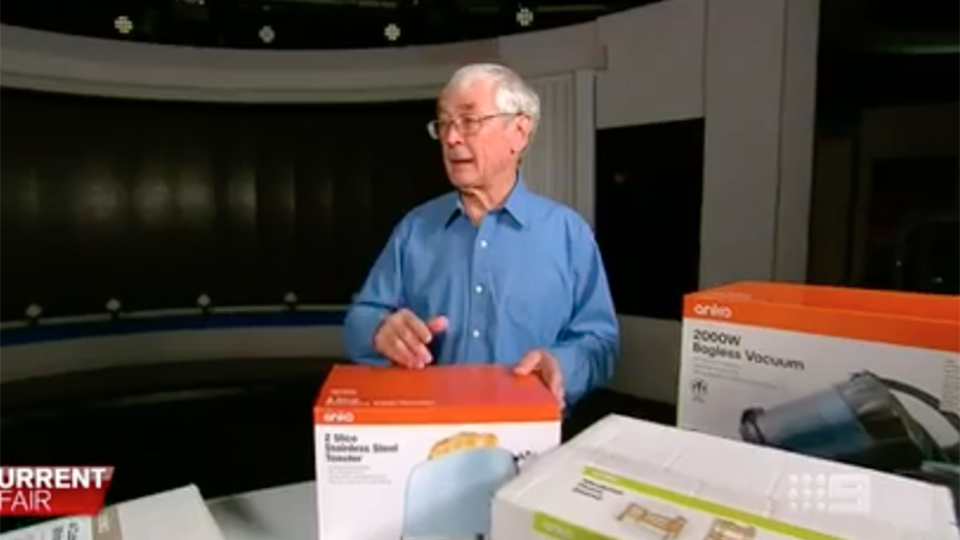 Dick Smith appears on A Current Affair 