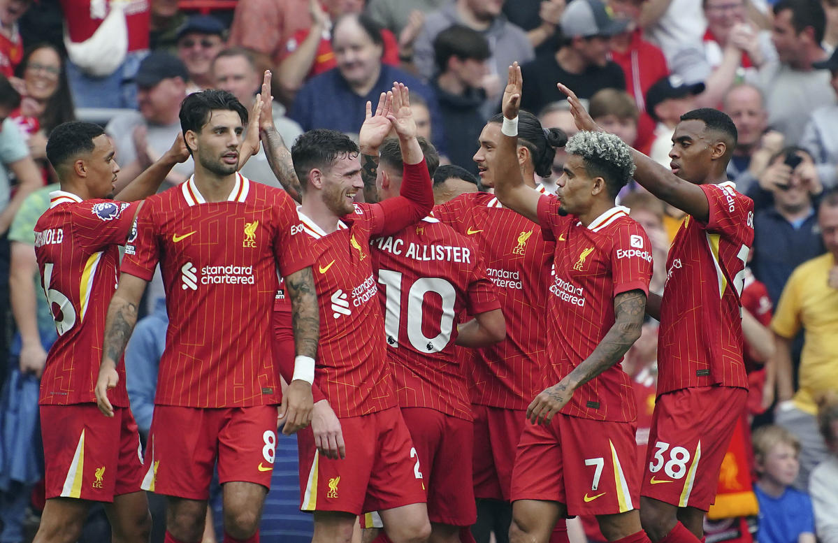 Liverpool take the lead in the Premier League with a 3-0 win over Bournemouth