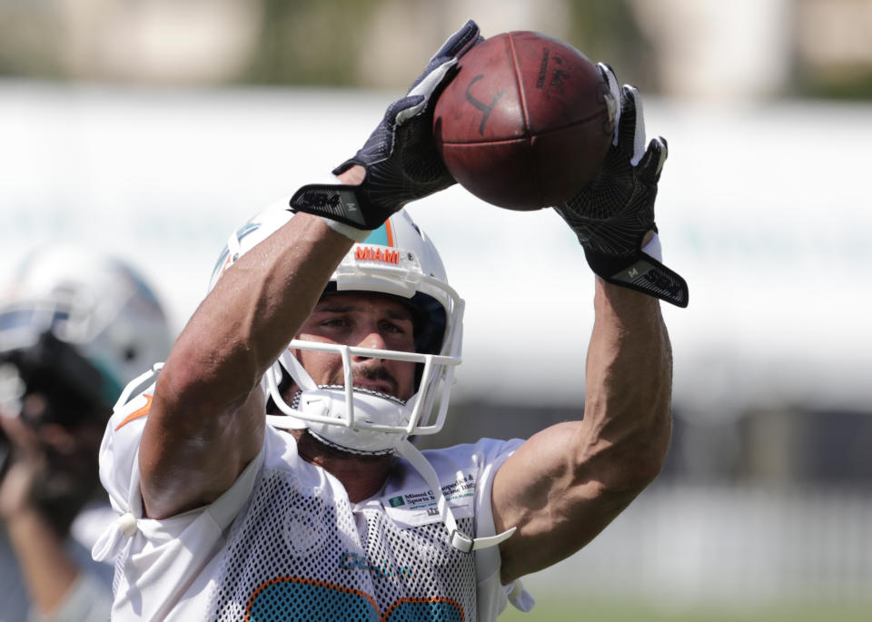 If he stays healthy, Danny Amendola is a terrific late-round option in PPR leagues. (AP)