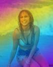 <p>To celebrate International Pride Day, J.Lo took to Instagram to share a fierce beach pic, with the singer wearing a bedazzled bra, high-rise denim shorts and stacked bracelets. Her caption? "Happy International Pride Day to all my <a href="https://www.instagram.com/explore/tags/jlovers/" rel="nofollow noopener" target="_blank" data-ylk="slk:#JLovers;elm:context_link;itc:0;sec:content-canvas" class="link ">#JLovers</a> that are part of the LGBTQIA+ community! You are strength … you are love … you are strong … you are perfect … <a href="https://www.instagram.com/explore/tags/lovemakestheworldgoround/" rel="nofollow noopener" target="_blank" data-ylk="slk:#LoveMakesTheWorldGoRound;elm:context_link;itc:0;sec:content-canvas" class="link ">#LoveMakesTheWorldGoRound</a>"</p><p><a href="https://www.instagram.com/p/CQr-4ccp7oA/" rel="nofollow noopener" target="_blank" data-ylk="slk:See the original post on Instagram;elm:context_link;itc:0;sec:content-canvas" class="link ">See the original post on Instagram</a></p>