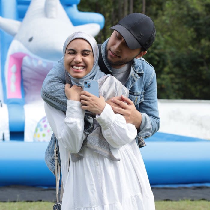 It was revealed that Aisyah is currently five months pregnant