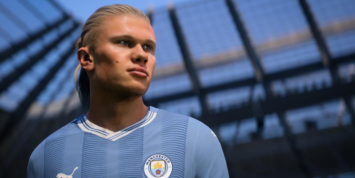 erling haaland in ea sports fc 24