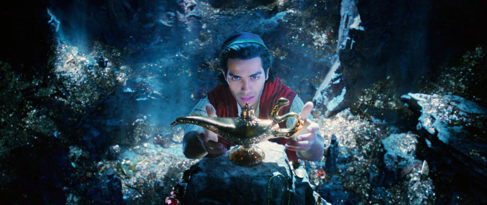 Aladdin goes treasure hunting in the Cave of Wonders (Photo: Walt Disney Studios Motion Pictures / courtesy Everett Collection)