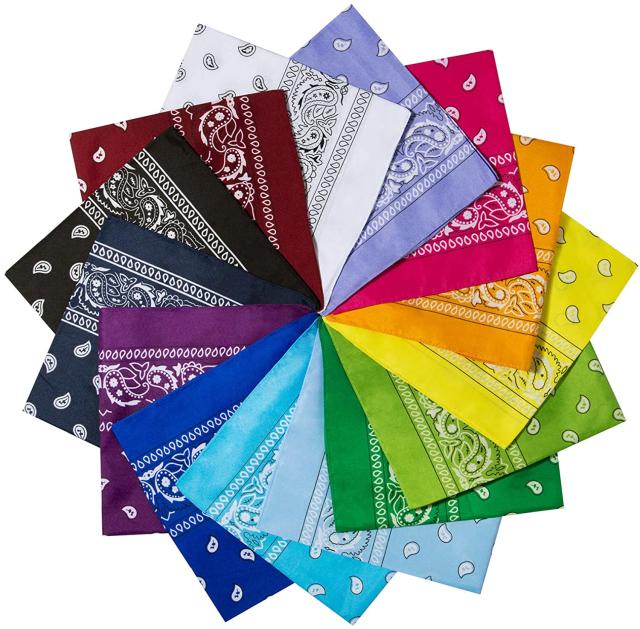 bandana folding styles for men