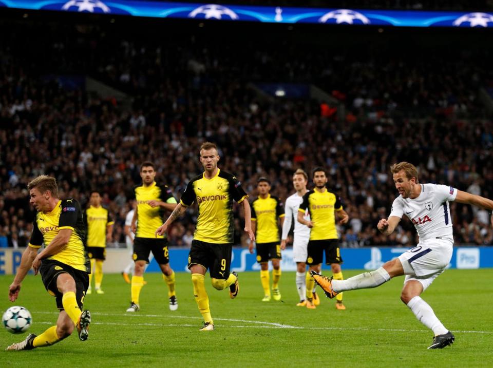 Harry Kane scores a brace as Tottenham beat Borussia Dortmund for Maurico Pochettino's first big win at Wembley