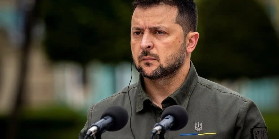 Ukrainian President Volodymyr Zelenskyy