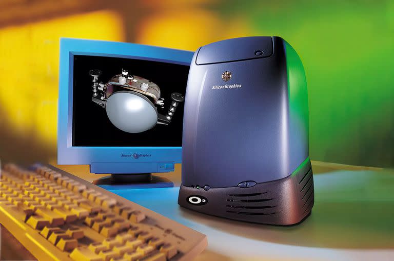 Una workstation de Silicon Graphics similar a la que Susman tenía en su casa; por ese entonces, los equipos de SGI eran el estándar para hacer animación 3D