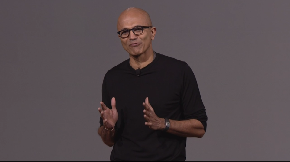 satya nadella microsoft