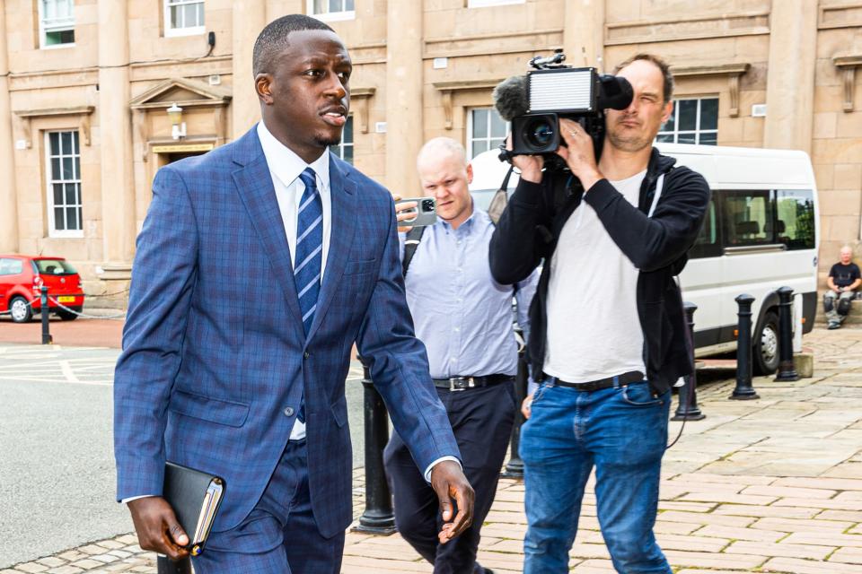 Benjamin Mendy au tribunal de Chester - Icon Sport