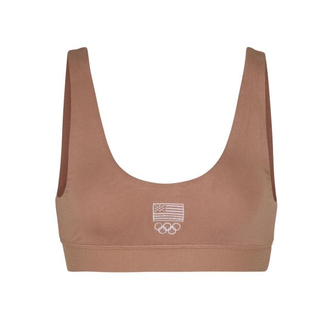 Skims Team USA Bra Sienna Small Tan Olympics Limited Edition SOLD