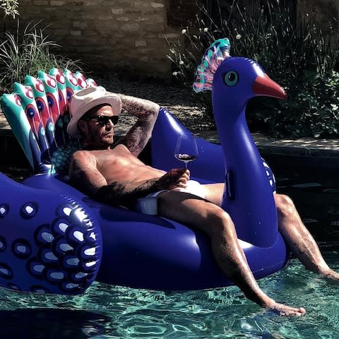 Update your inflatables for a Beckham-worthy holiday - Credit: @victoriabeckham