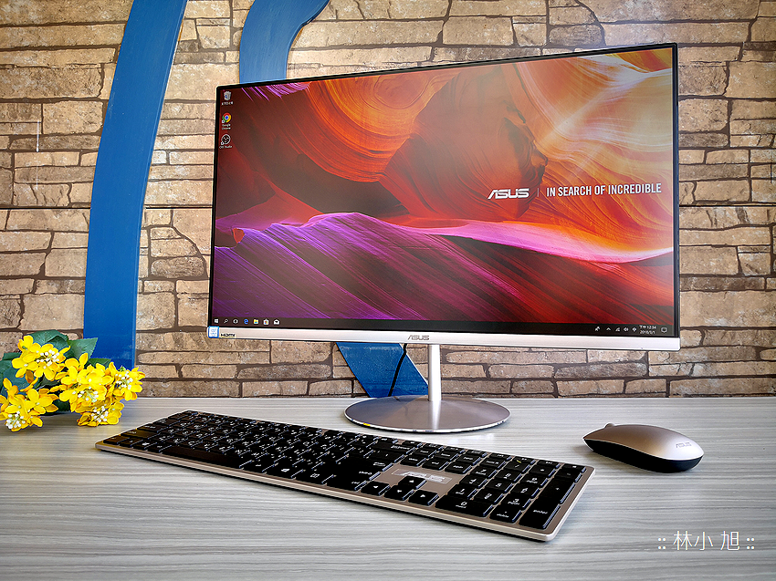 讓桌面化繁為簡！超省空間的 ASUS 華碩 Zen AiO 整合型 23.8 吋螢幕 All-in-One PCs 桌上型電腦 ZN242IF 開箱