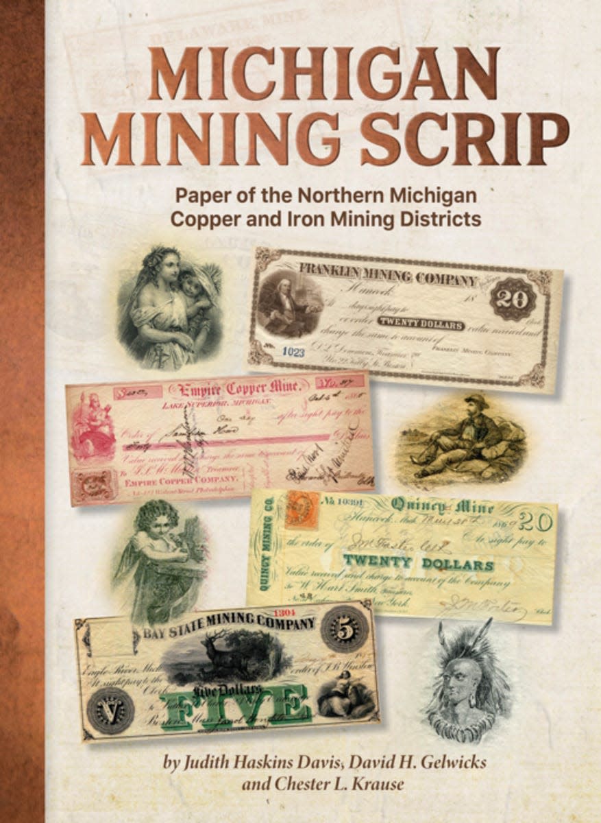 Author David Gelwicks will discuss his book "Michigan Mining Scrip" Jan. 11, 2023, at Monroe County Community College