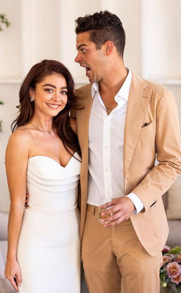 Sarah Hyland, Wells Adams, Instagram