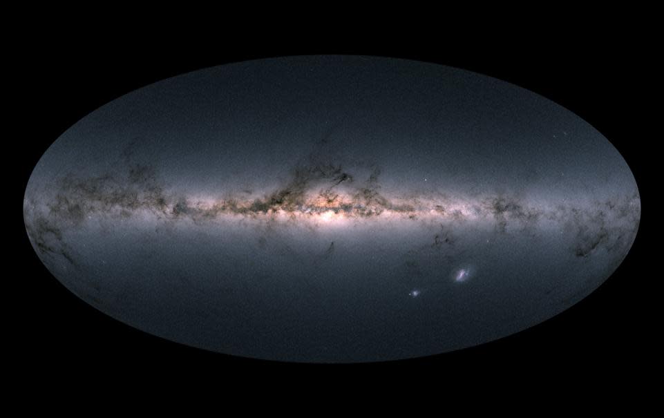 The new ‘map’ is built from observations between 25 July 2014 and 23 May 2016 (Picture ESA)