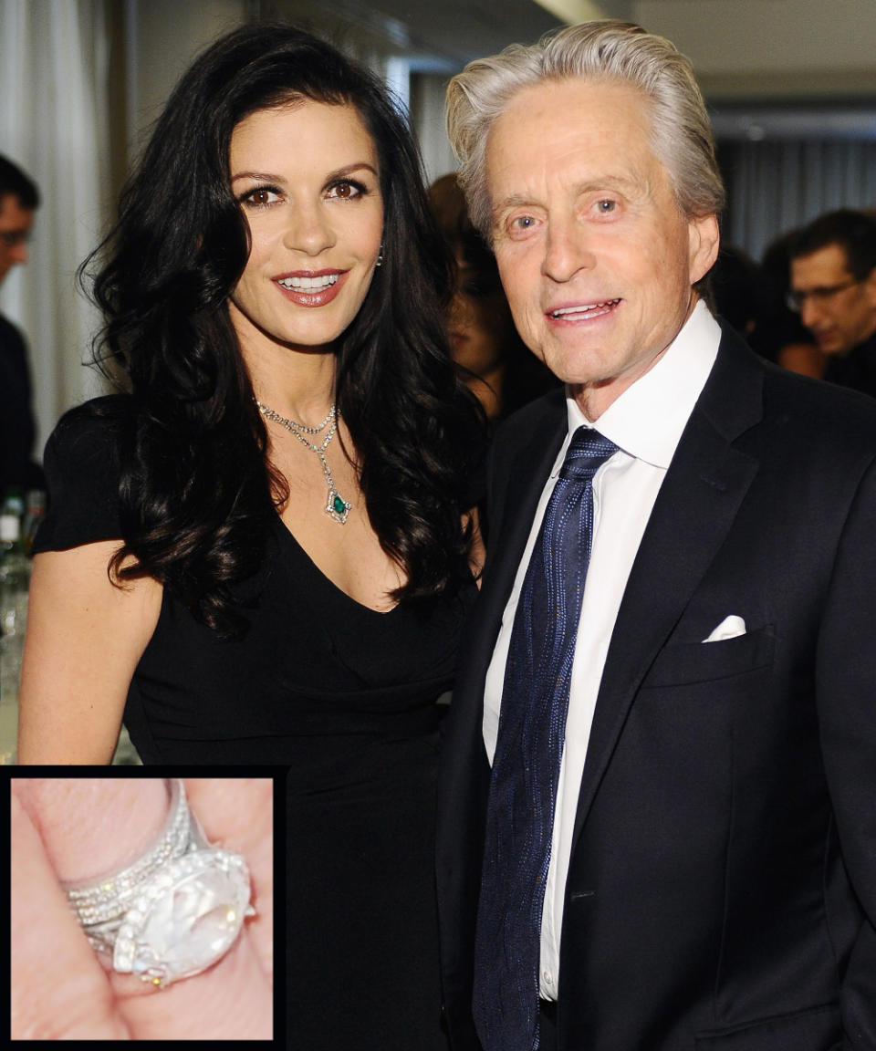 Catherine Zeta-Jones and Michael Douglas