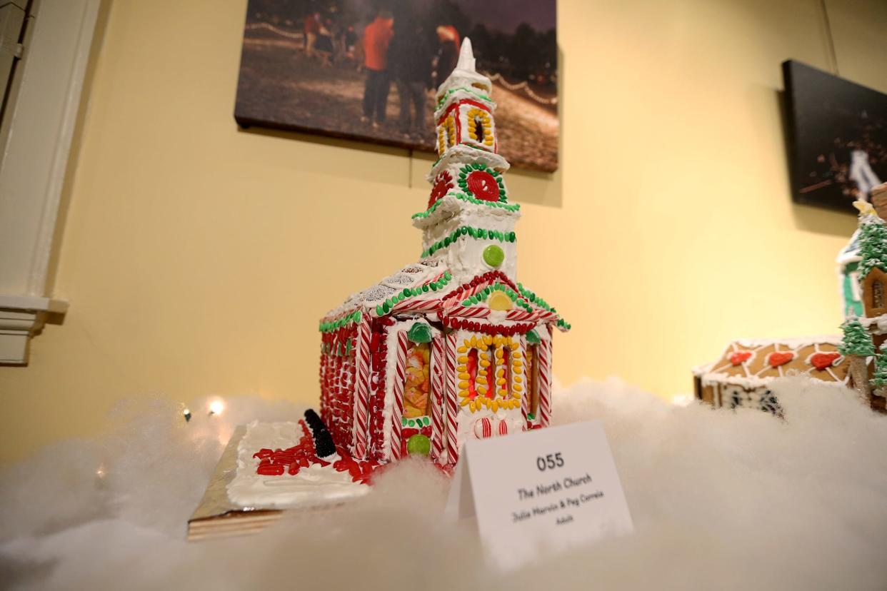 The North Church was one of the entries in the 31st annual Gingerbread Contest sponsored by the Portsmouth Historical Society.