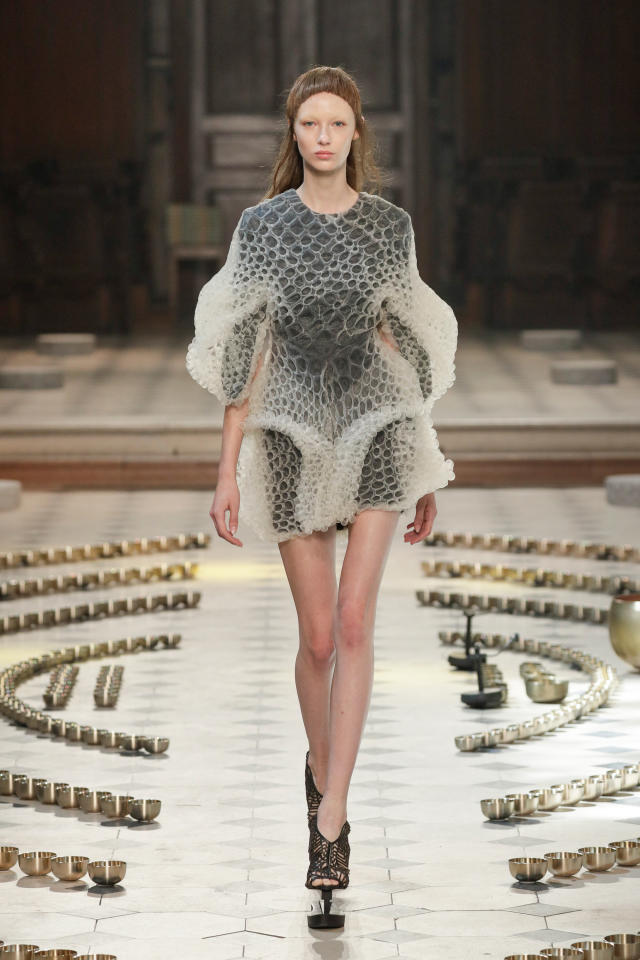 This Couture Dress Is Made of Hundreds of Glass Bubbles