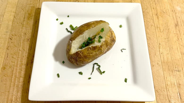 Alton Brown's baked potato