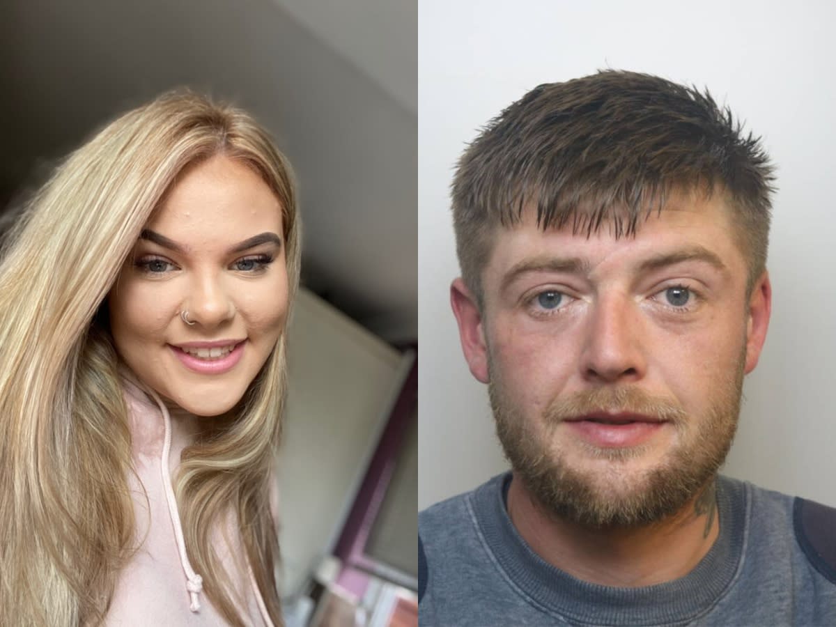 Luke Hawkes drove through a red traffic light at high speed, colliding with two vehicles and killing Bethany Branson. (Avon and Somerset Police)