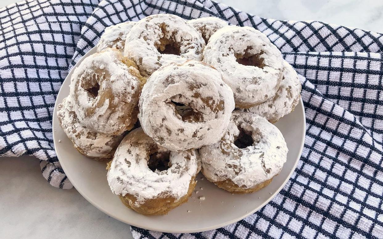 Baked and Decorated Doughnuts