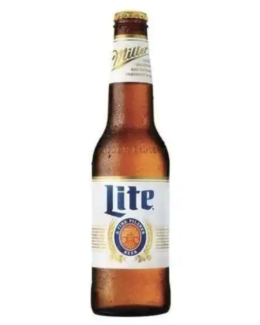 4) Miller Lite Lager Beer