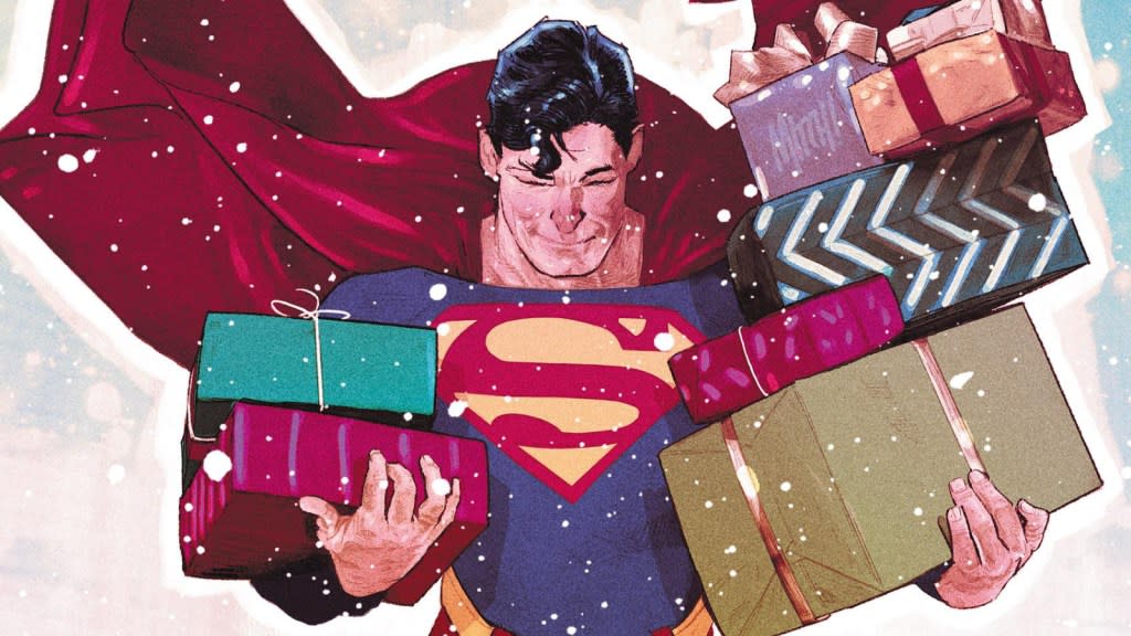 Mitch Gerads' variant cover for DC's 'Twas the 'Mite Before Christmas #1