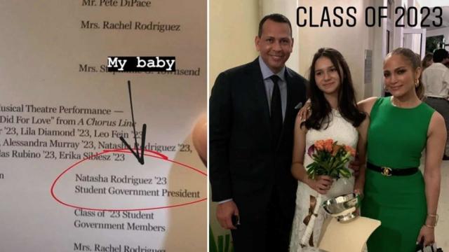 In Photos: Alex Rodriguez and ex-wife Cynthia Scurtis join forces for  daughter Natasha's high school graduation