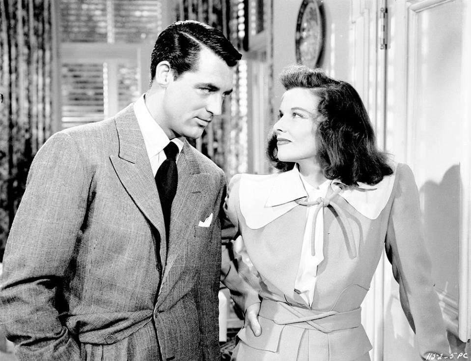 Cary Grant and Katherine Hepburn in The Philadelphia Story