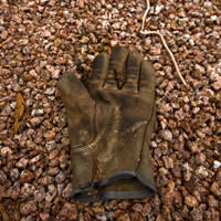 Lost brown glove