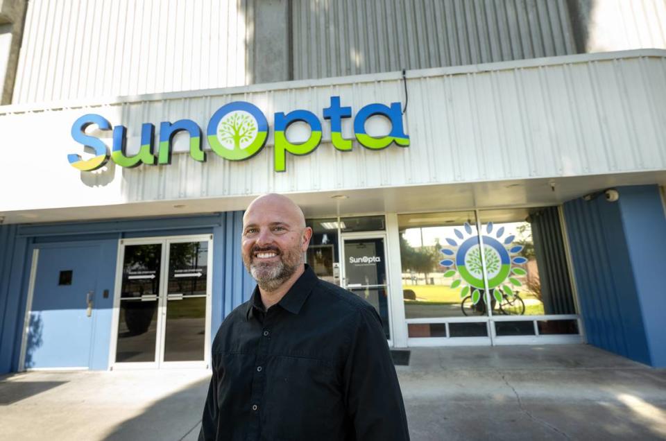 SunOpta senior plant manager Joe Gerhardt in Modesto, Calif., Tuesday, July 9, 2024.