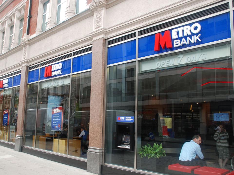 Metro Bank has been publicly listed on the London Stock Exchange since 2016: Rex