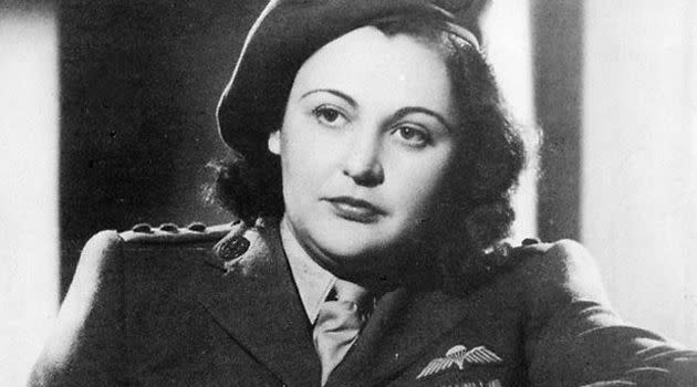 Nancy Wake serving in World War II