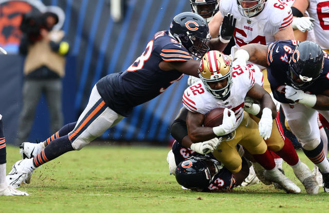 Set the field for Victory Slide pt. 2, oh bountiful Florida rain… :  r/CHIBears