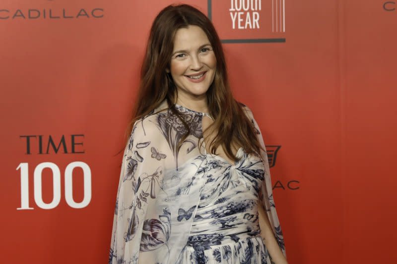 Drew Barrymore will be the "center square" in CBS' 2025 revival of the game show "Hollywood Squares." File Photo by Peter Foley/UPI