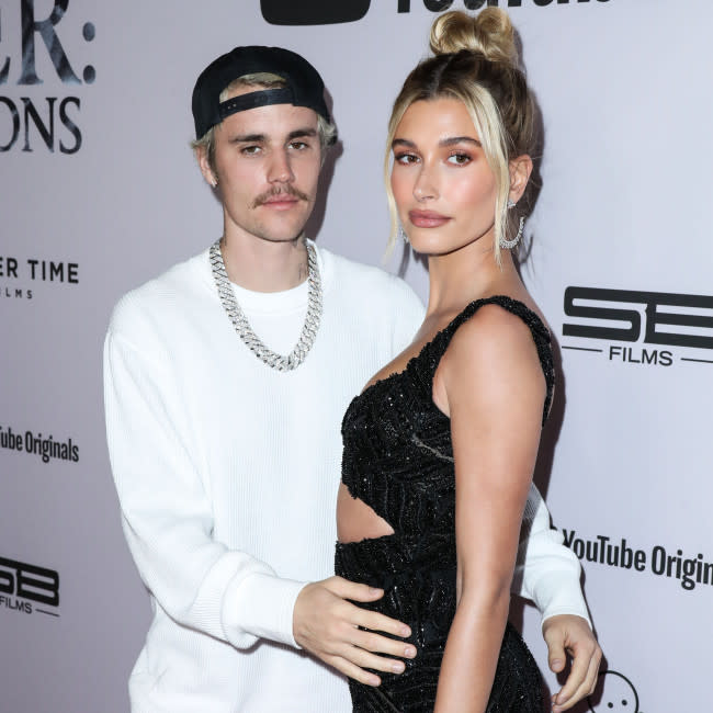 Hailey Bieber credit:Bang Showbiz