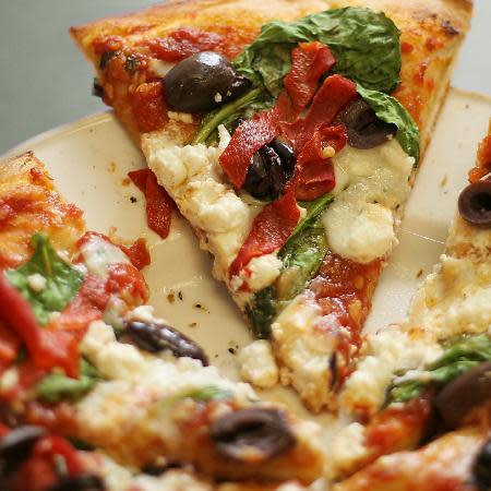 Guilt-Free Mediterranean Pizza