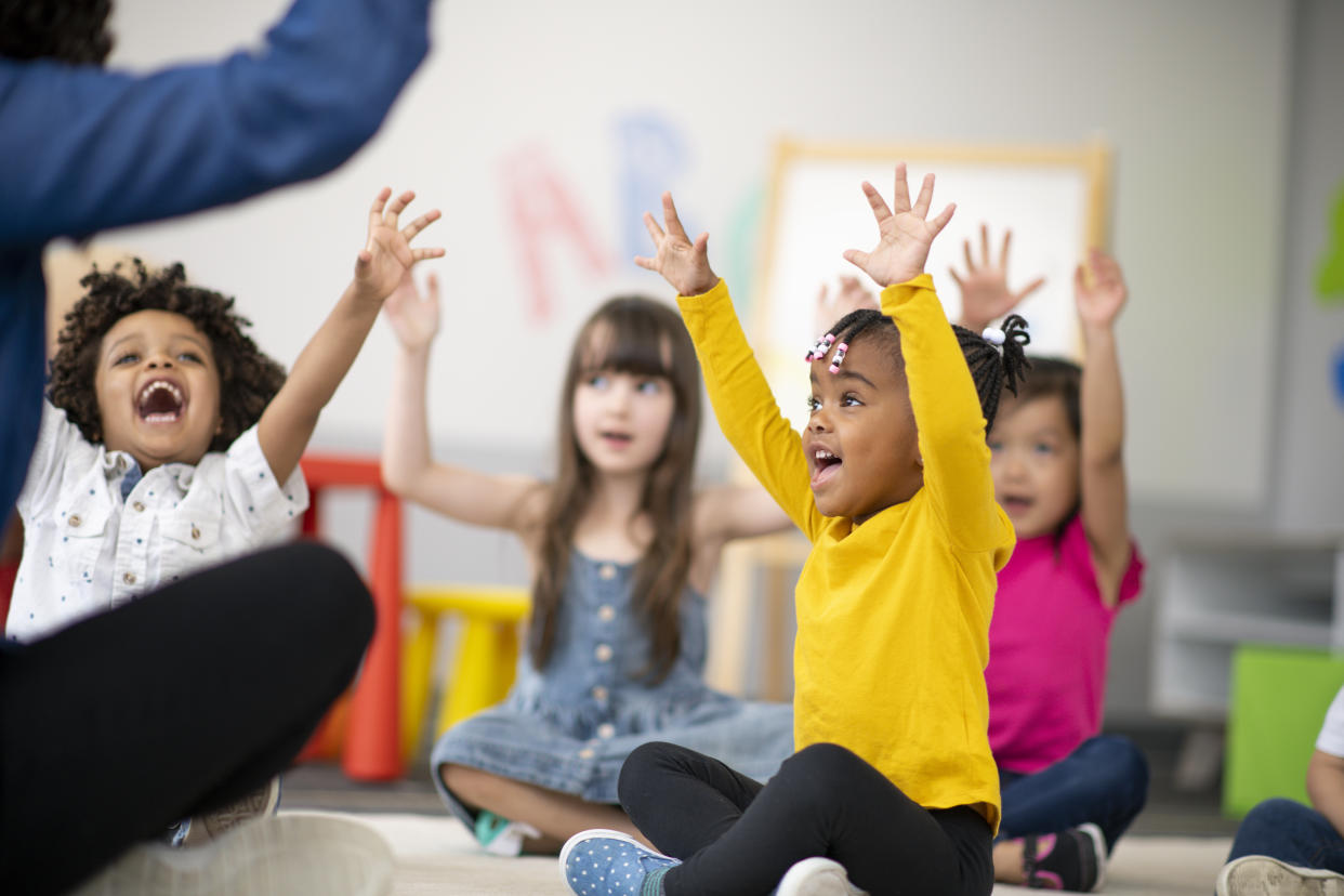 Childcare in the UK costs a crippling amount. But there's a government scheme that could help you claw some money back. (Getty Images)