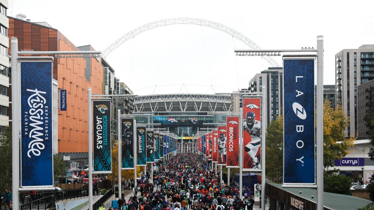 NFL International Series: Jacksonville Jaguars vs. Atlanta Falcons Tickets  Sun, Oct 1, 2023 2:30 pm at Wembley Stadium in London, LND, GB