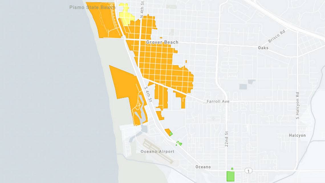 A pair of power outages in south San Luis Obispo County cut power to more than 2,000 PG&E customers Friday afternoon.