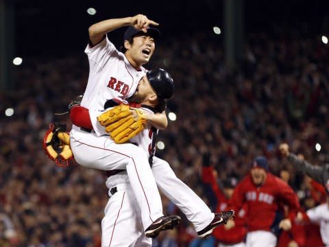 red sox koji uehara David Ross