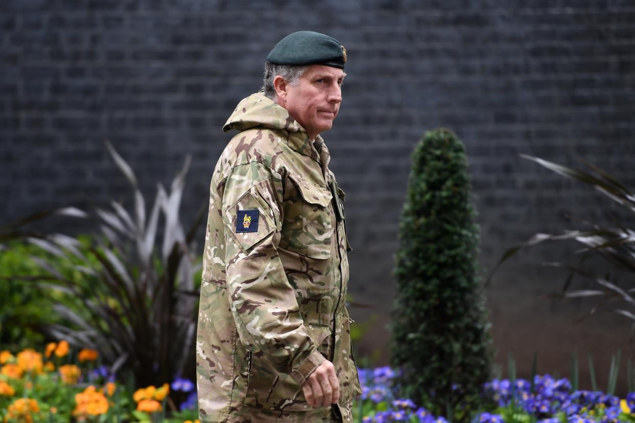 The UK's chief of the defence staff has accused Russia of trying to spread disinformation about potential coronavirus vaccines (Getty Images)