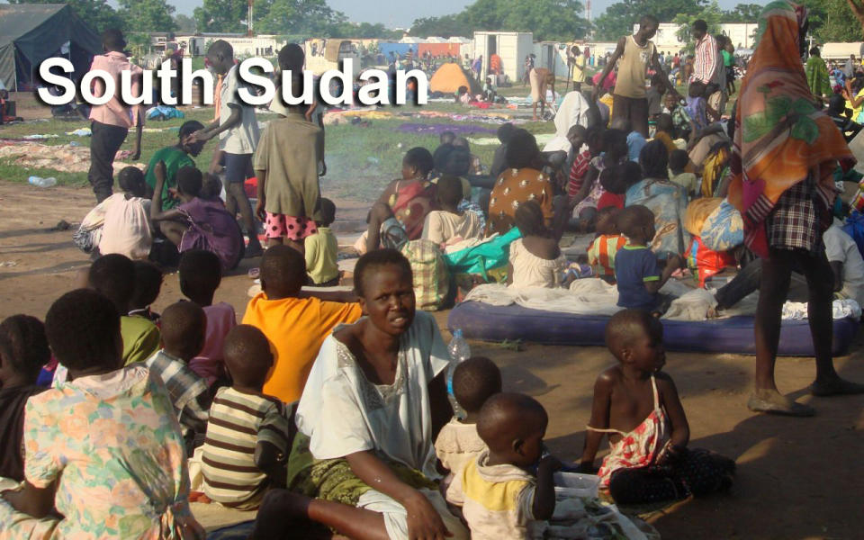 South Sudan is the 2nd least peaceful country