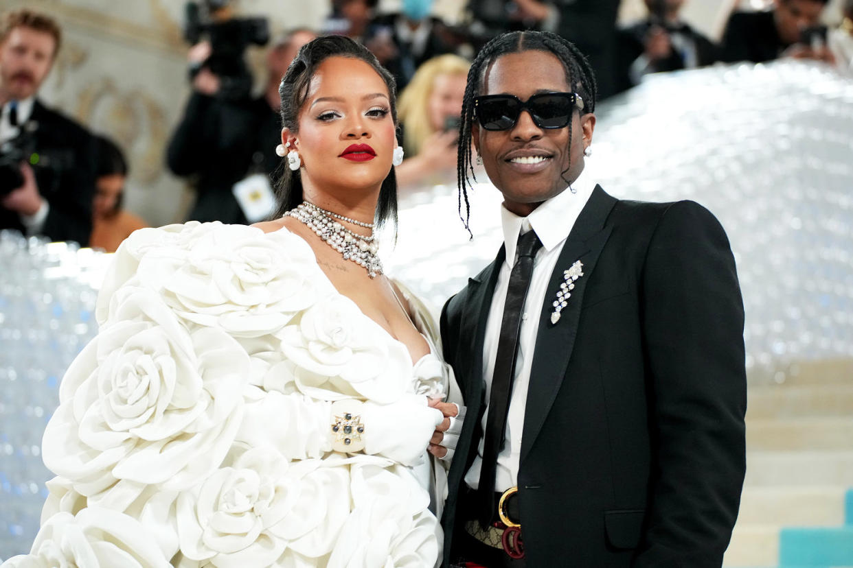 Rihanna and A$AP Rocky (Jeff Kravitz / FilmMagic)