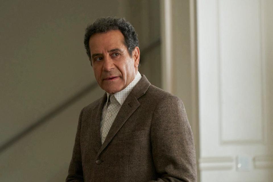 Tony Shalhoub as Adrian Monk in "Mr. Monk's Last Case."