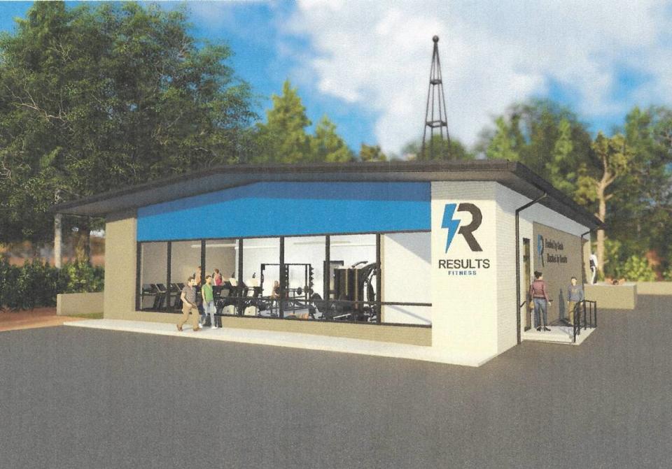 Results Fitness will open at 4326 Wildcat Road off of Garner’s Ferry Road in Columbia this summer. The building was vacant for 10 years before being transformed into a gym.